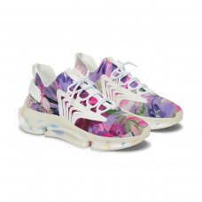 Purple spring sneakers 