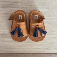 Taba with Blue detail Sandals