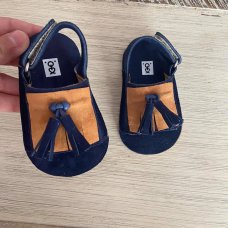 Blue with Taba detail Sandals