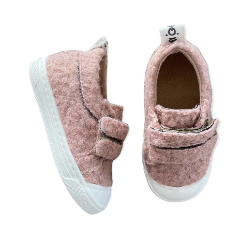 Sneakers teddy pink