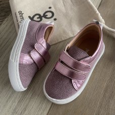 Sneakers pinkie gold